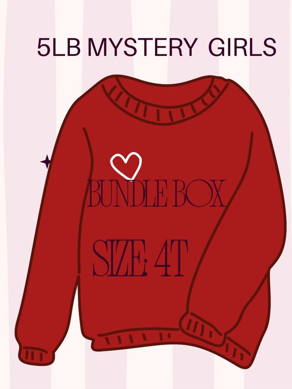 5lb box of 4t clothes! toddler girl
